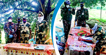 অস্ত্রসহ অনুপ্রবেশকারী মাতাল বিএসএফ সদস্যকে ফেরত দিল বিজিবি