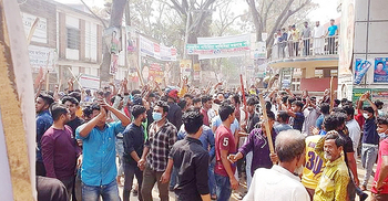 আইনমন্ত্রীর অনুষ্ঠানস্থলে সংঘর্ষের ঘটনায় মামলা, গ্রেফতার ৬