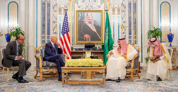 Biden tells Arab leaders that US is committed to region