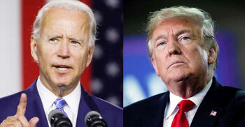 US election 2020: Trump and Biden feud over debate topics