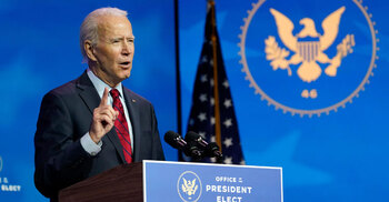 COVID: Biden vows 100m vaccinations for US in first 100 days