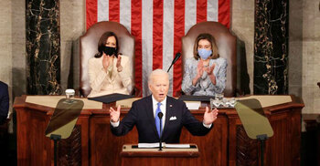 Biden will say ‘America is on the move again’ in speech to Congress