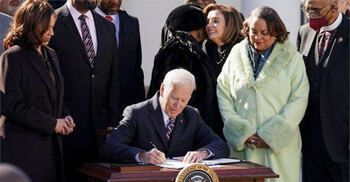 Joe Biden signs anti-lynching bill in historic first