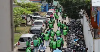 Bikers storm hospital to get baby's body