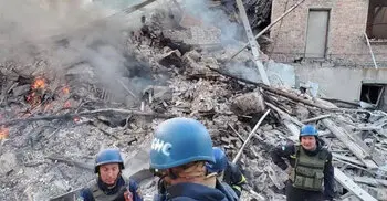 Russian bombing of Ukraine school kills 2, 60 feared dead: Governor