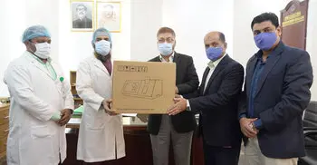 bKash provides ventilators to police hospital