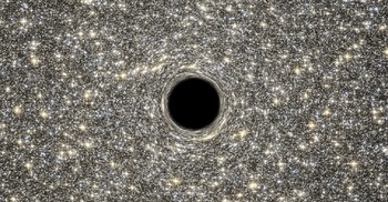 Scientists discover black hole racing through space