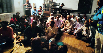 তিনদিন আগেই ফরিদপুরে হাজির নেতাকর্মীরা