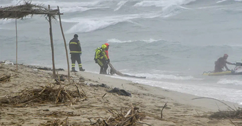Migrant boat breaks up off Italian coast, killing nearly 60
