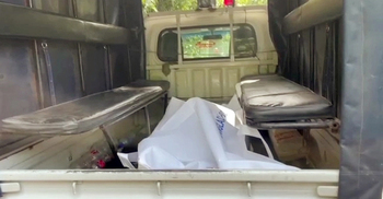 One killed as truck hits van in capital