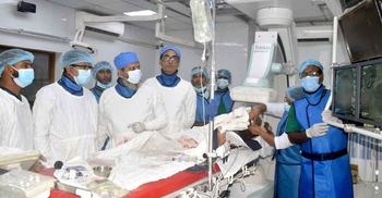 বগুড়া শজিমেক হাসপাতালে হার্টের ব্লক অপসারণ কার্যক্রম শুরু