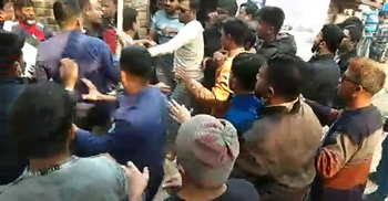 শাজাহানপুরে বিএনপির দুই গ্রুপের সংঘর্ষ