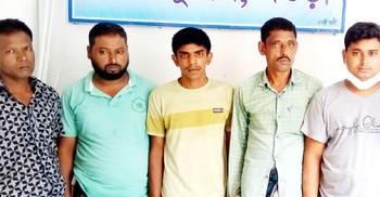 Five 'gamblers' sent to jail in Bogura