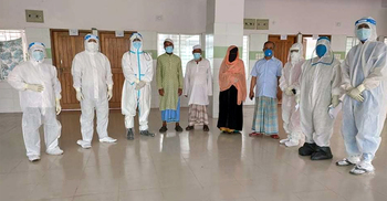 বরগুনায় ৫ জনের করোনা জয়, বাড়ি পৌঁছে দিল পুলিশ