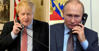 Boris Johnson says Putin threatened him with missile strike