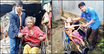 অসহায়ত্বের খবর পেলেই ছুটে যান মনসুর