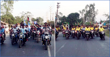 নীলফামারীতে মেতেছেন আর্জেন্টিনা-ব্রাজিল সমর্থকরা