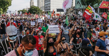 Brazil: Protesters blame Bolsonaro for Covid crisis