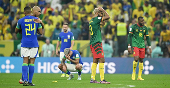 Cameroon beat Brazil 1-0 but bow out of World Cup