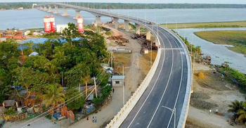 PM opens Bangamata Fazilatun Nesa Bridge in Pirojpur