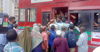 Transport strike enters third day