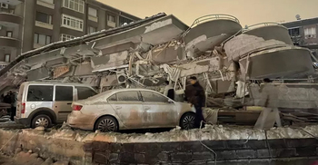 Huge quake toppled buildings in Turkey and Syria as people slept