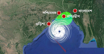 মোংলা থেকে ২৮০ কি. মি. দূরে বুলবুল