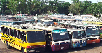 বরগুনায় হঠাৎ পরিবহন ধর্মঘট, ভোগান্তিতে যাত্রীরা