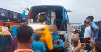 মুন্সিগঞ্জে এক্সপ্রেসওয়েতে দুই বাসের সংঘর্ষ, কিশোর নিহত