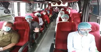 Bus services resume as restriction ends; Passengers low