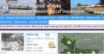 ঘূর্ণিঝড় এলেই জটিলতায় পড়ে আবহাওয়া অধিদফতরের ওয়েবসাইট!
