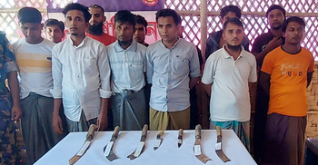 উখিয়া ক্যাম্পে অভিযান, আরও ১৯ রোহিঙ্গা গ্রেফতার