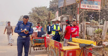 সিরাজগঞ্জে থ্রি-হুইলার বন্ধে তিনমাসে ৬৪২ মামলা
