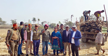 কক্সবাজার কাঠ মার্কেট থেকে সামাজিক বনায়নের গাছ জব্দ