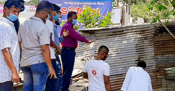 চাঁদপুরে হচ্ছে নান্দনিক পর্যটন কেন্দ্র, চলছে উচ্ছেদ অভিযান
