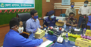 Lockdown in Chapainawabganj extended till June 7