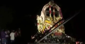 11 electrocuted in Tamil Nadu temple chariot procession