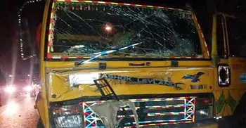 13 killed as truck rams human hauler