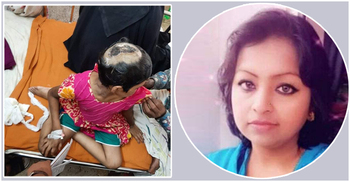 শেরপুরে শিশু গৃহকর্মীকে নির্যাতনকারী আ.লীগ নেতার স্ত্রী আটক