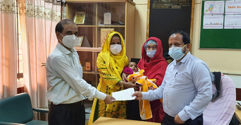 মায়ের কোল পেল সেই শিশু