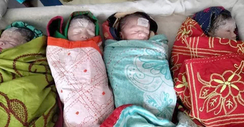 কক্সবাজারে একসঙ্গে ৪ সন্তান জন্ম দিলেন প্রবাসীর স্ত্রী