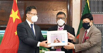 China hands over 5 lakh doses vaccine as gift