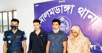 গৃহবধূকে শ্বাসরোধে হত্যা, ভণ্ড পীরসহ গ্রেফতার ৩