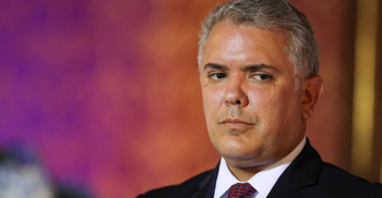 Colombia President Iván Duque's helicopter hit by gunfire