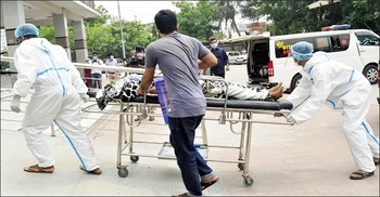 Record 230 Covid-19 deaths in a day