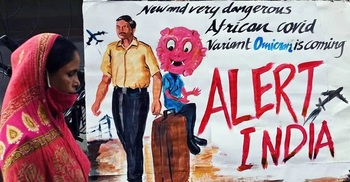 India records first Omicron death