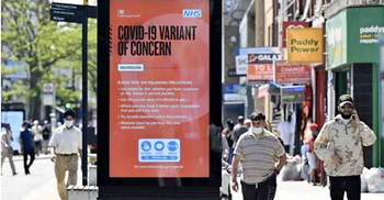 Delta variant ‘40% more transmissible’: UK health minister