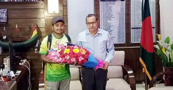 ৭৫ দিন হেঁটে পুরো দেশ ঘুরলেন শান্ত