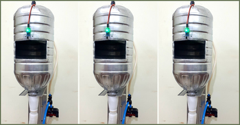 মেরিন একাডেমির উদ্ভাবন ‘অটোমেটিক হ্যান্ড স্যানিটাইজার’