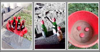 ঝিনাইদহে ককটেল-পেট্রল জব্দ, থানায় তিন মামলা